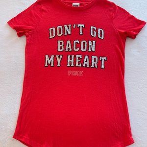 PINK Cotton Short Sleeve T-Shirt